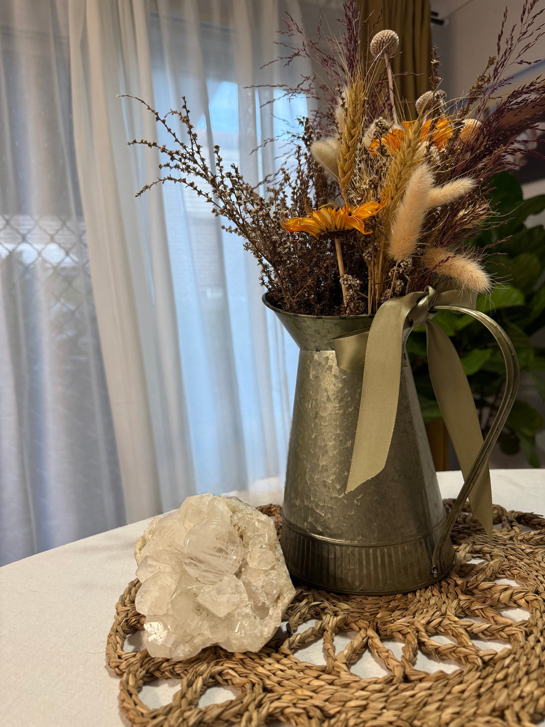 Clear Quartz Worry Stone